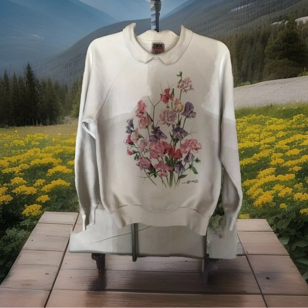 VTG women’s sweatshirt ONEITA power-sweats size M 1991 by CMS CASUALS